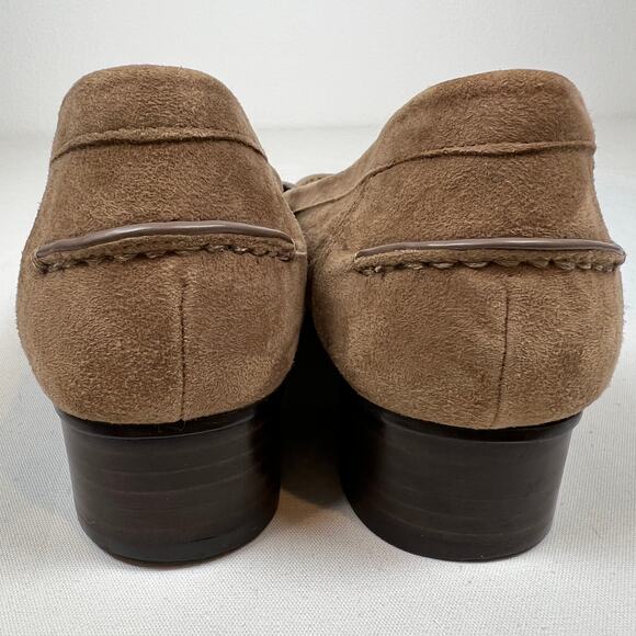 Lauren Ralph Lauren Suede Loafers Women's 9.5 Pomona Tassel Academia Preppy - Picture 6 of 10